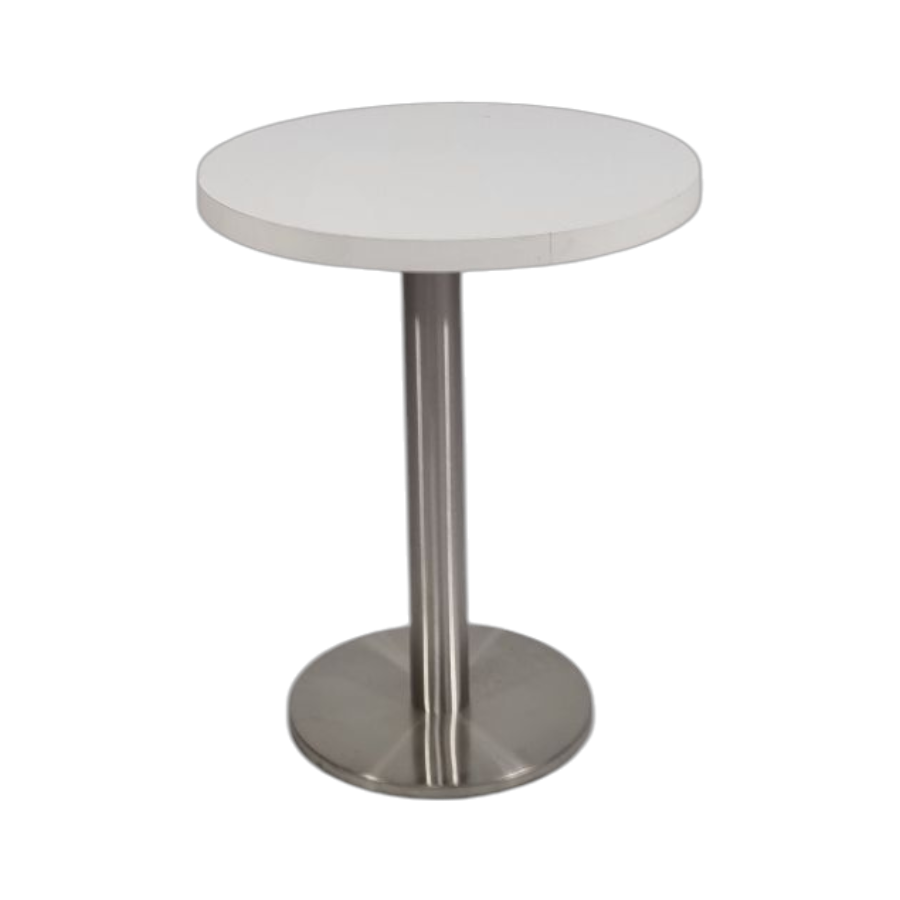 Metall Bistrotisch individualisierbar rund / dick