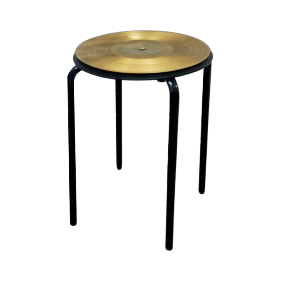 Schallplatte Vinyl Hocker