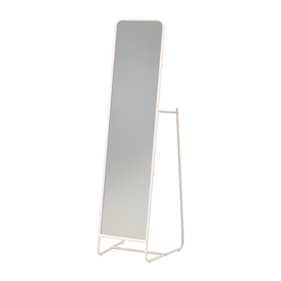 Standspiegel weiss