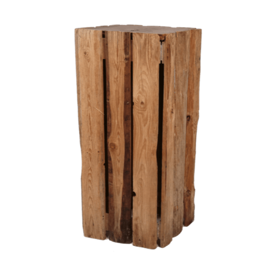 Holzplanken Stehkube gross