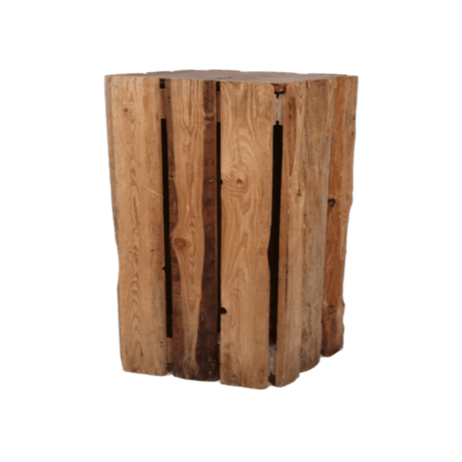 Holzplanken Stehkube klein