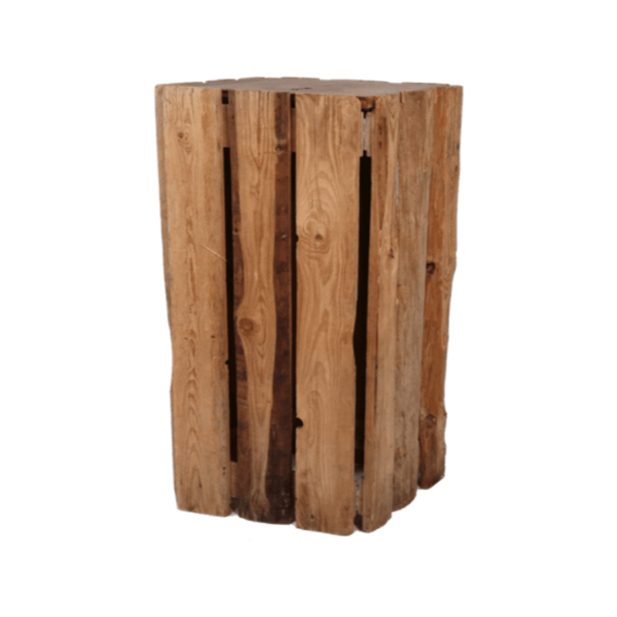 Holzplanken Stehkube mittel