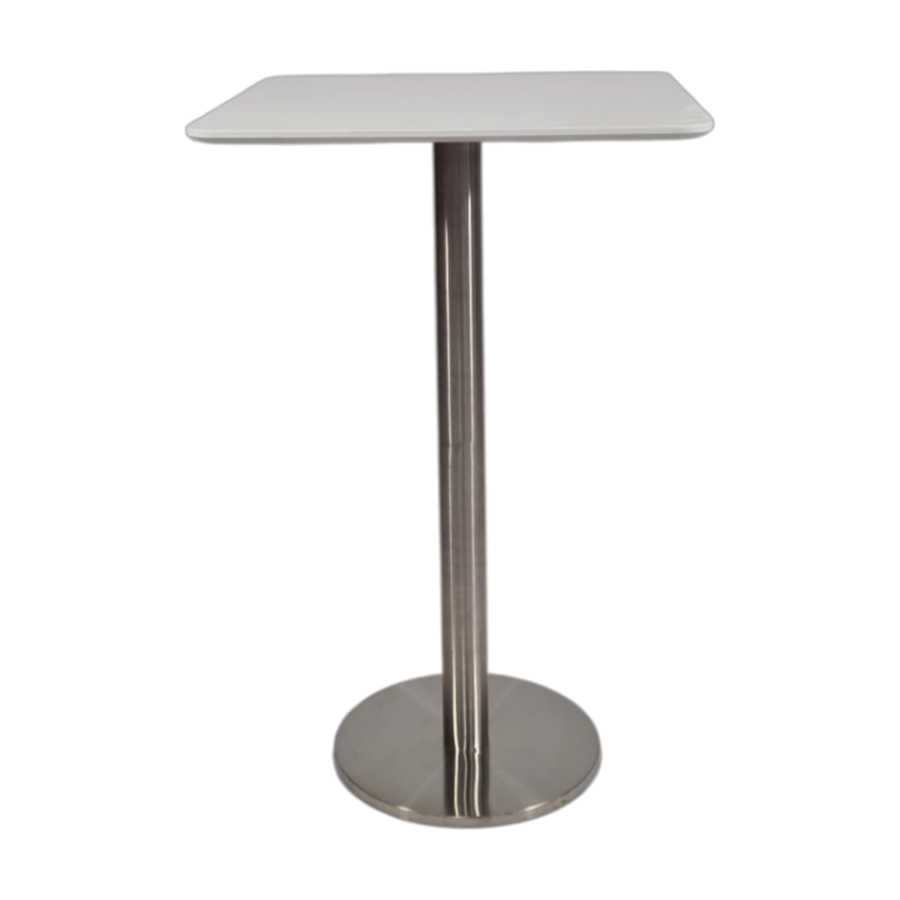 Metall Stehtisch individualisierbar quadratisch