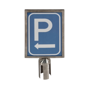 Absperrpfosten A4-Aufsatz 1