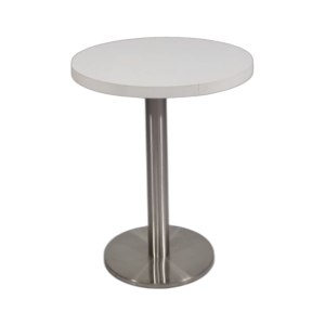 Metall Bistrotisch individualisierbar rund / dick 1
