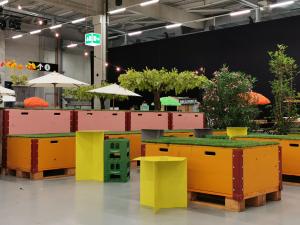 Paletten Lounge «Spanische Treppe» 3