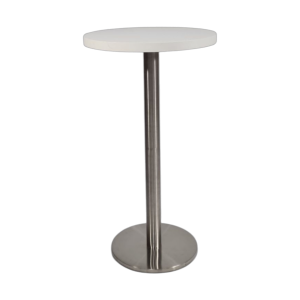 Metall Stehtisch individualisierbar rund / dick 1