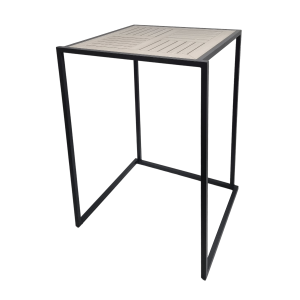 Quadrin Stehtisch schwarz 1483