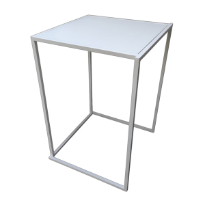 Quadrin Stehtisch weiss 1