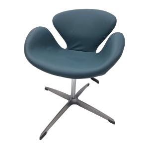 Swan Chair Drehsessel Leder 1