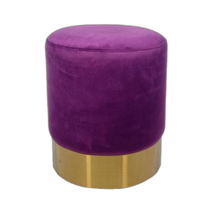 Velvet Hocker 1